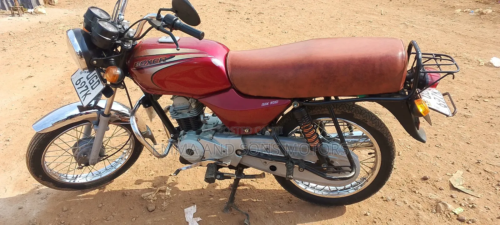 Bajaj Boxer 100 2023 Red