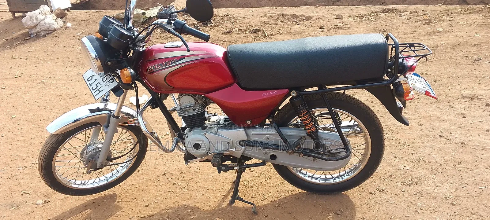 Bajaj Boxer 2024 Red