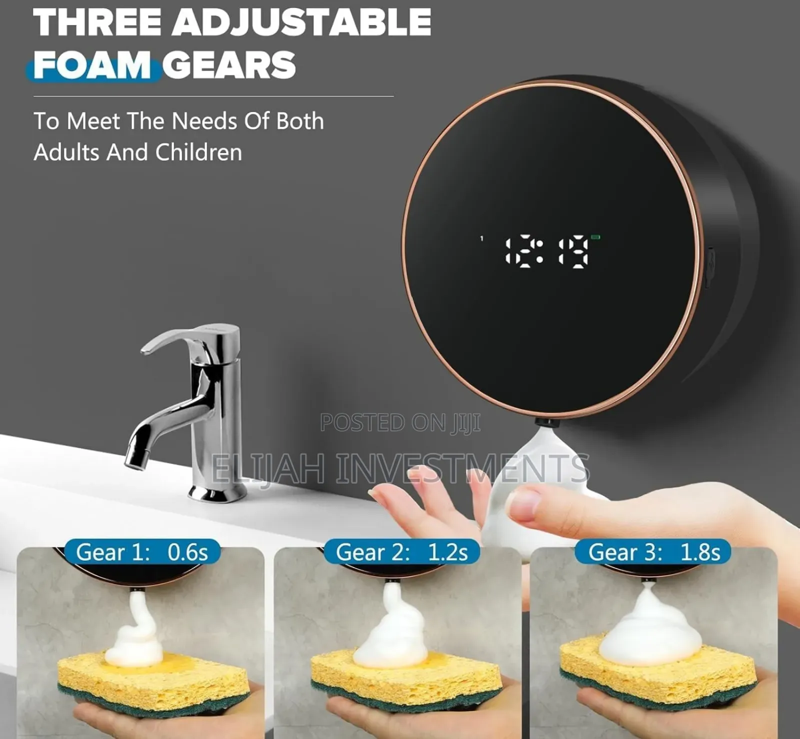 Wall Mounted Digital Soap Dispenser