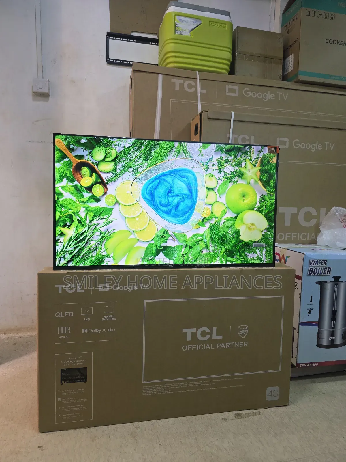 TCL Qled- 40inches Google Android Smart Tv