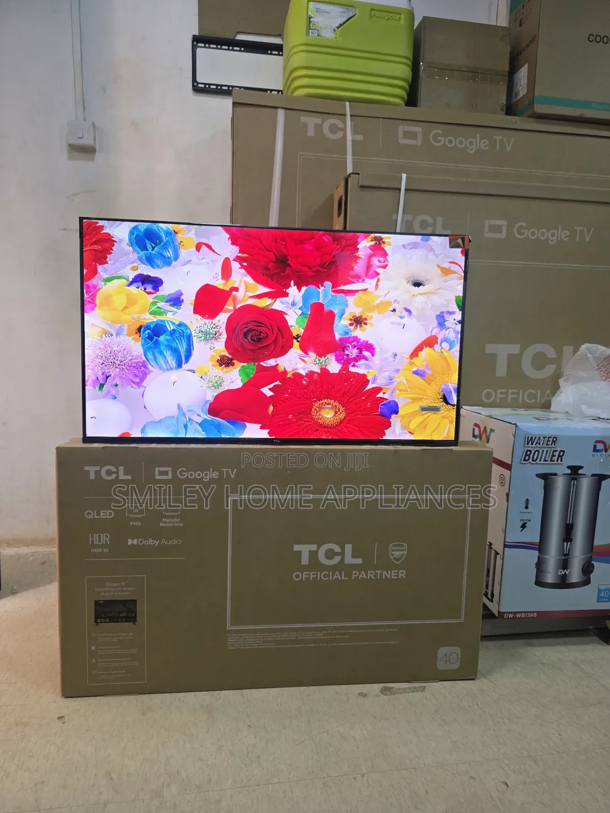 40s5k TCL Google Qled- Android Tv 40inches at 20% Discount