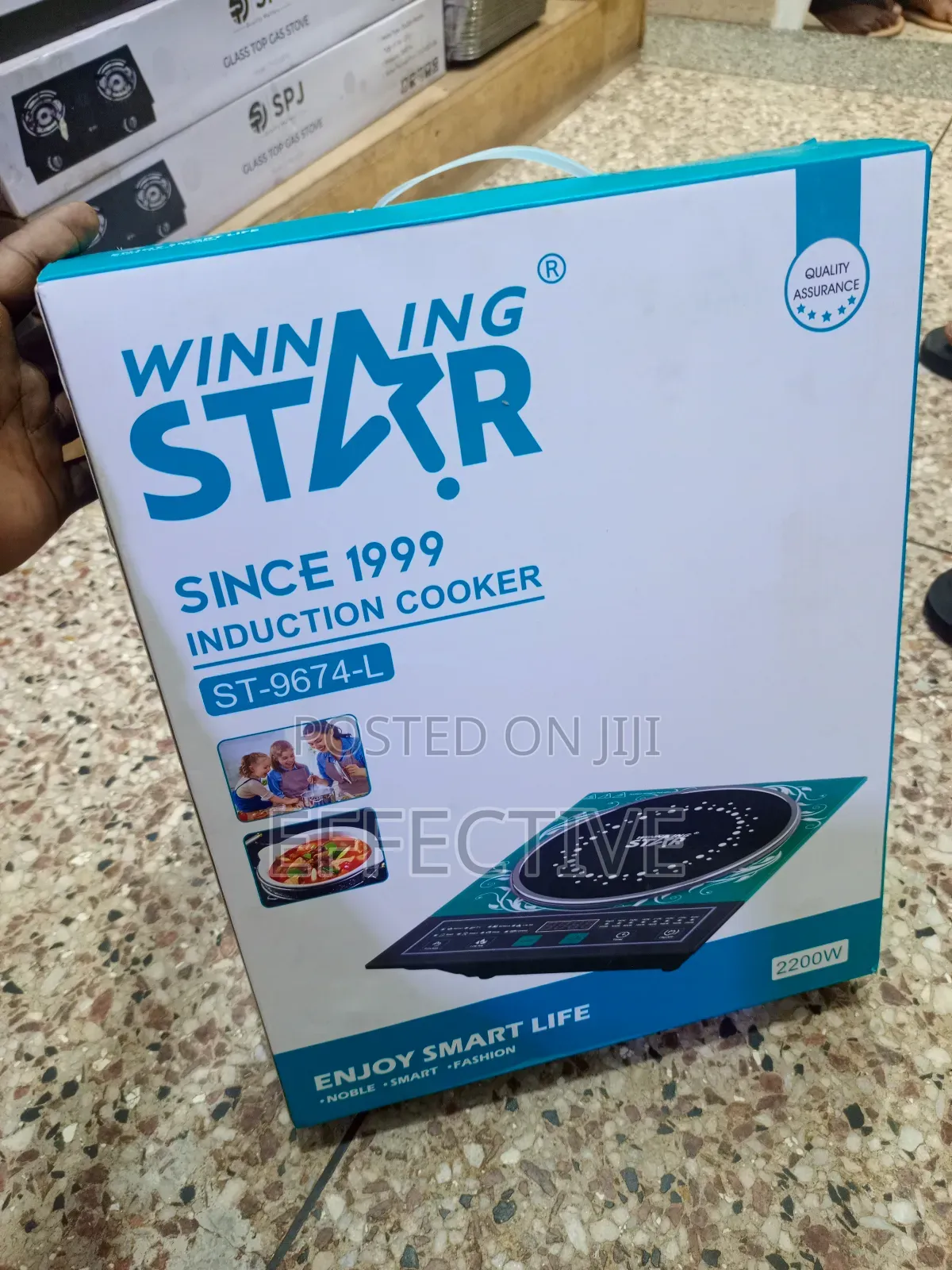 Winning Star St-9674-L Portable Induction Cooker.