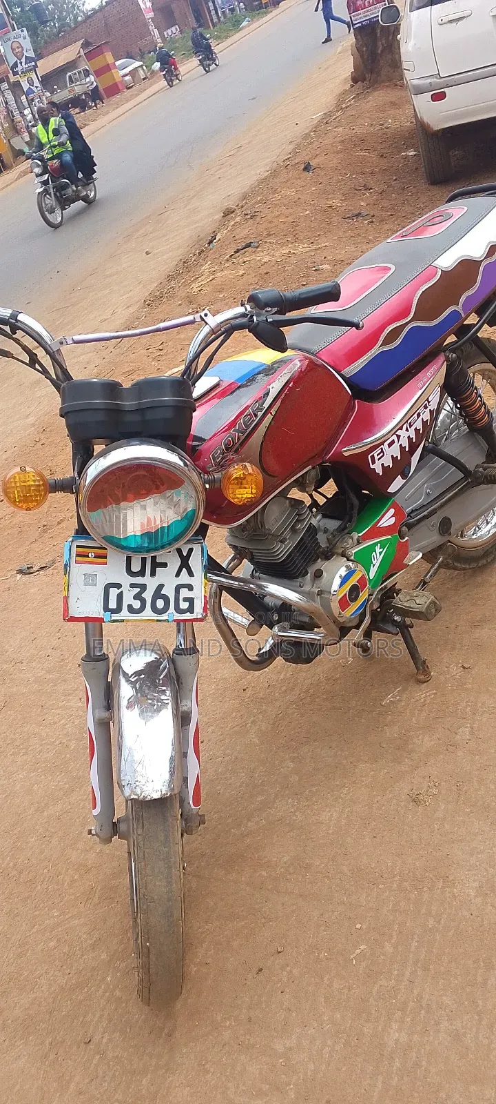 Bajaj Boxer 2023 Red