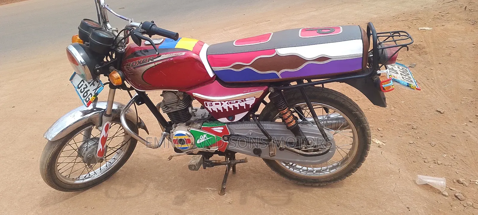 Bajaj Boxer 2023 Red