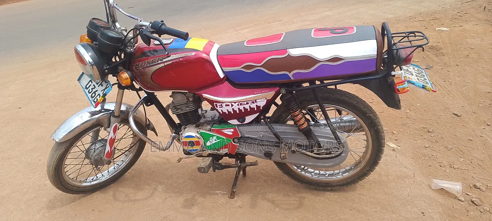 Bajaj Boxer 2023 Red