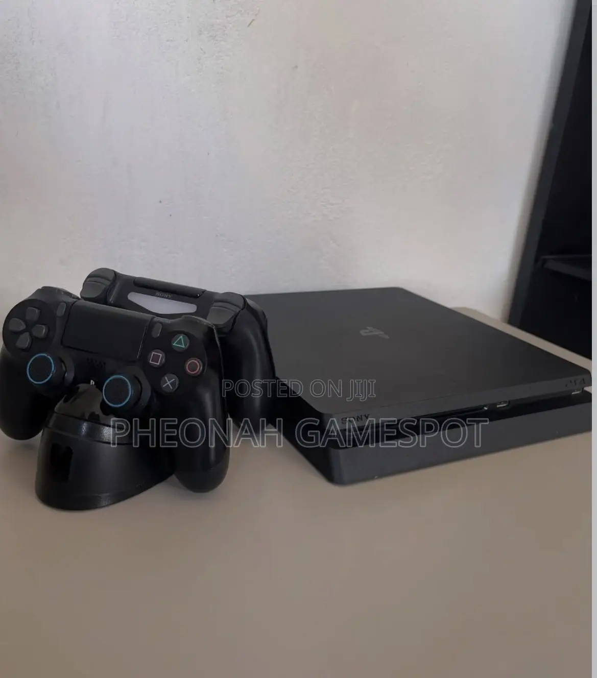 Ps4 Console Set, Two Controllers, 18 Games Ready, Clean Fast Play.