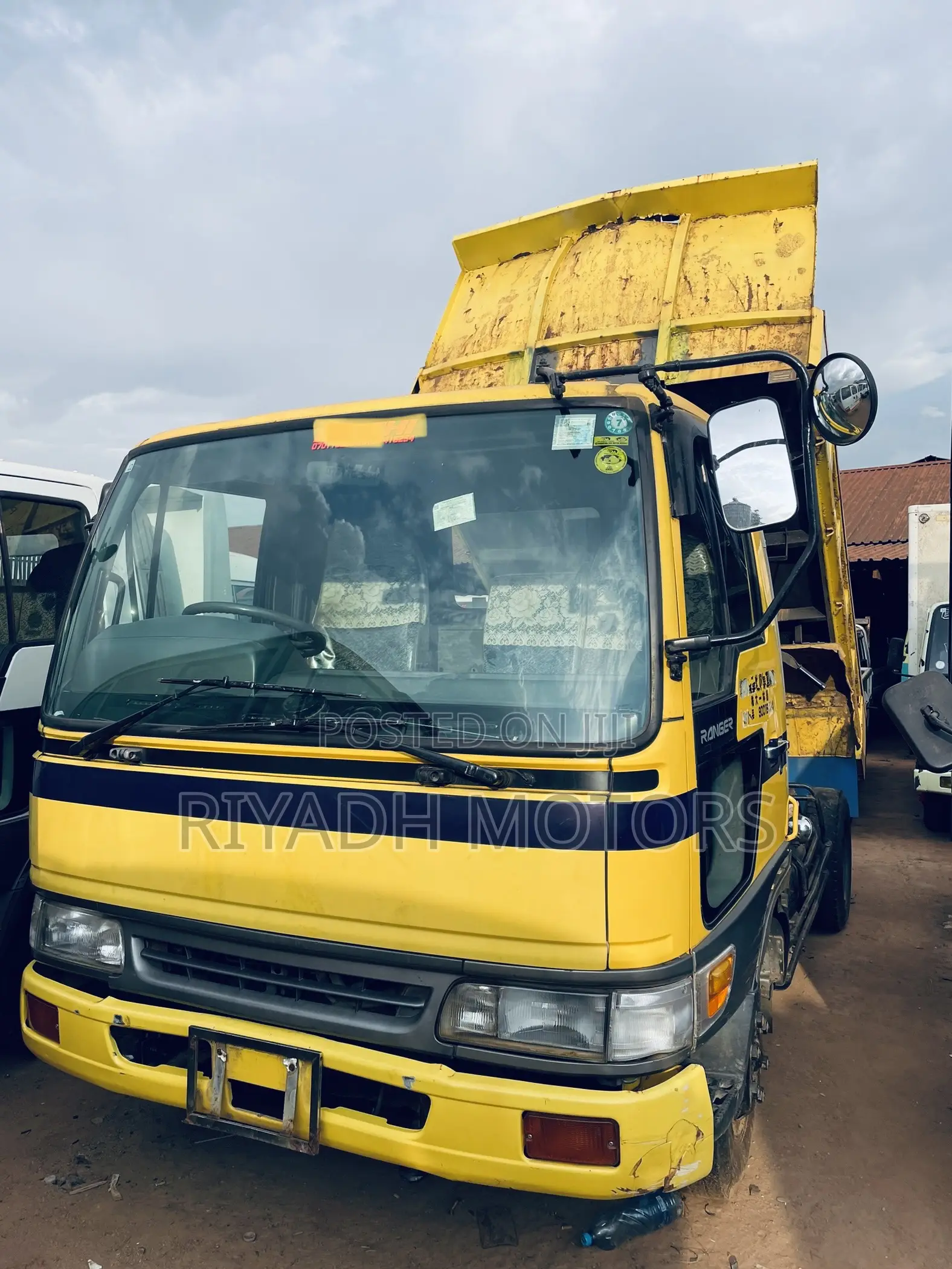 Hino Dumper Yellow Color