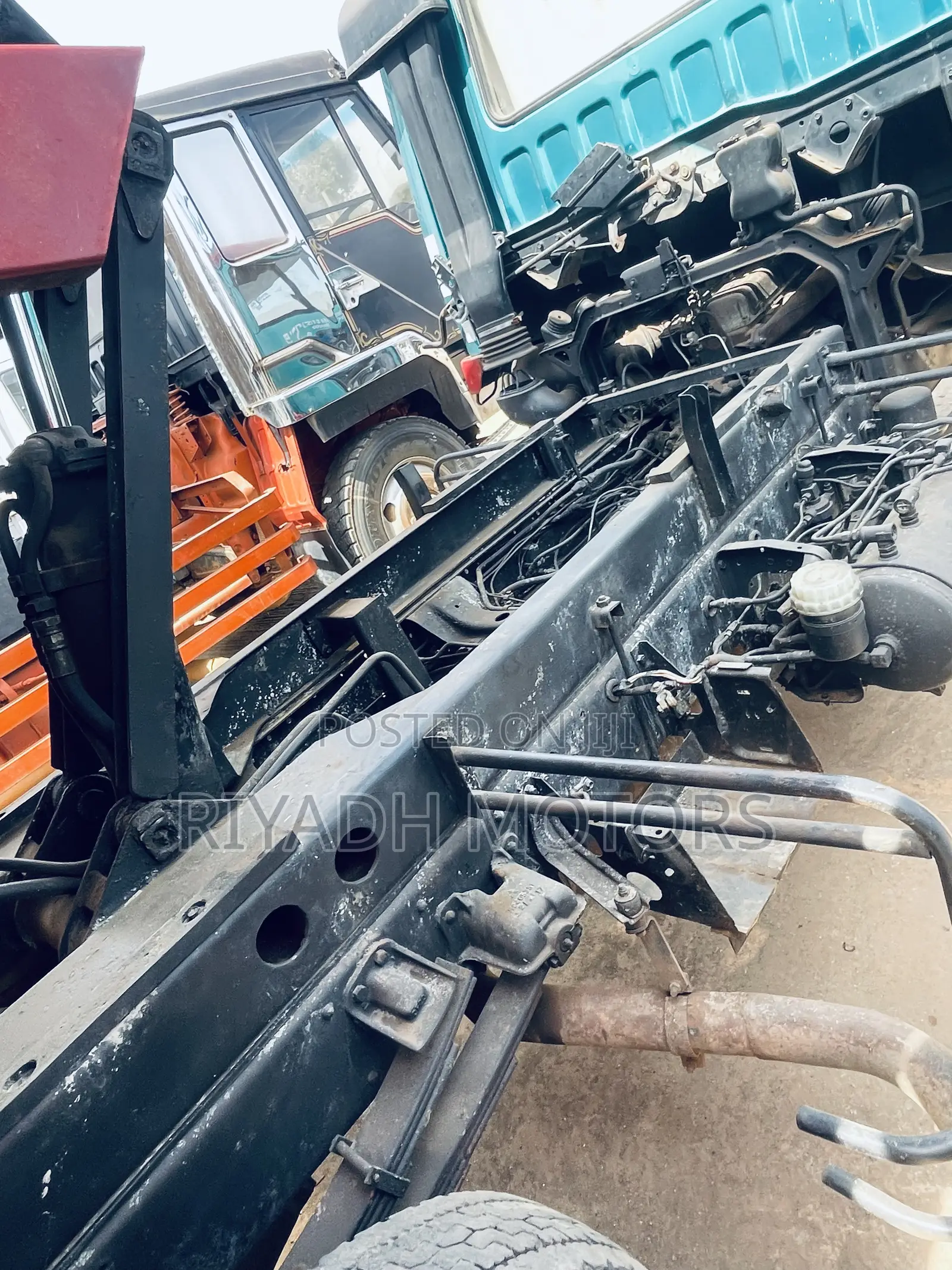 Fuso Dumper Green Color
