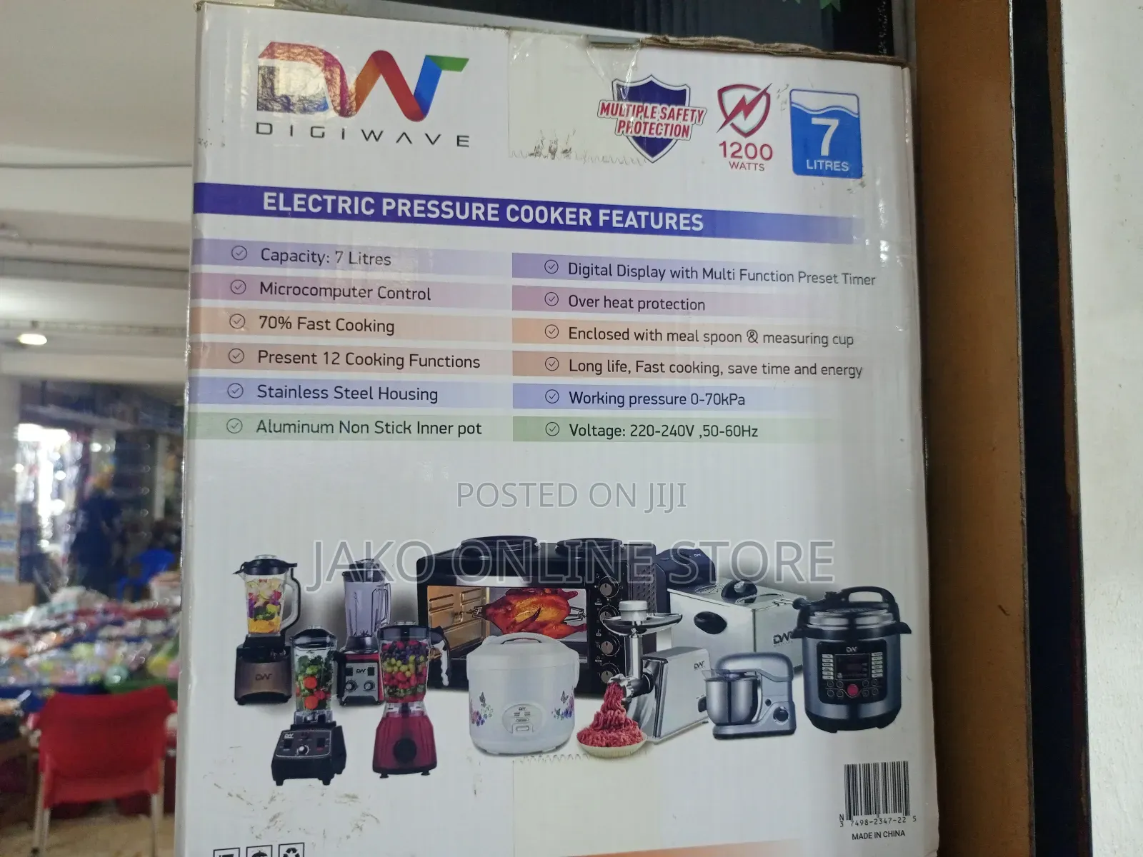7l Digiwave Dw Electric Pressure Cooker