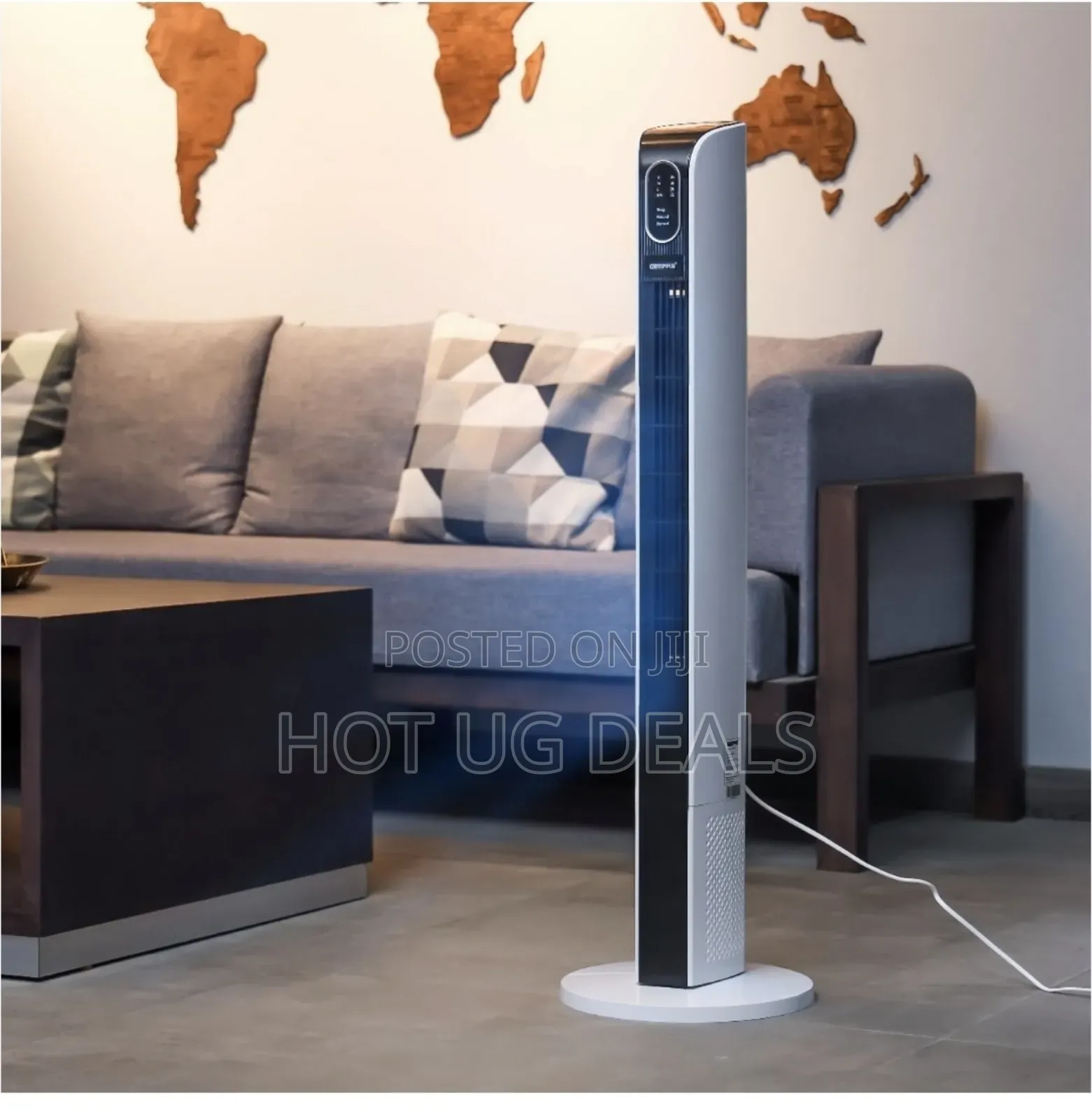 Geepas Digital Portable Tower Fan | Gf21167n