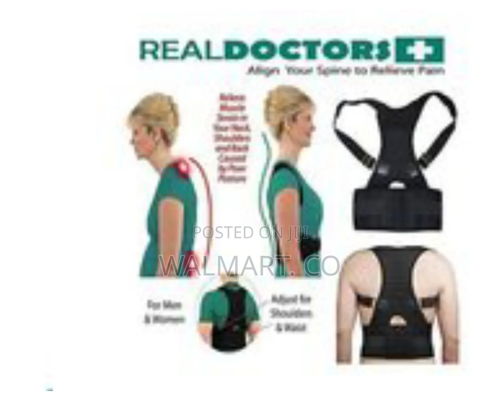 Real Doctors Posture Shoulder Back Support