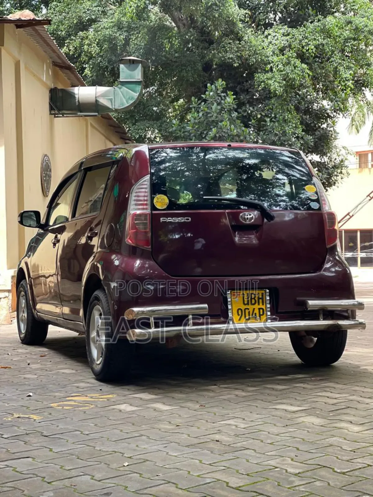 Toyota Passo 1.3 FWD 2008 Maroon