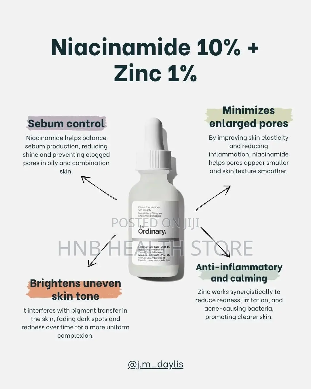 The Ordinary Niacinamide Serum.