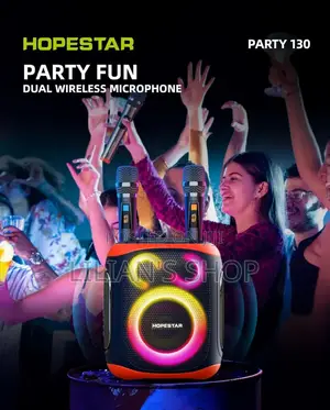 Hopestar Ultimate Heavy-Duty Bluetooth Speaker With Karaoke Microphone