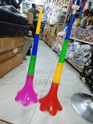 Multi-Colored Plastic Vuvuzela Stadium Horns.