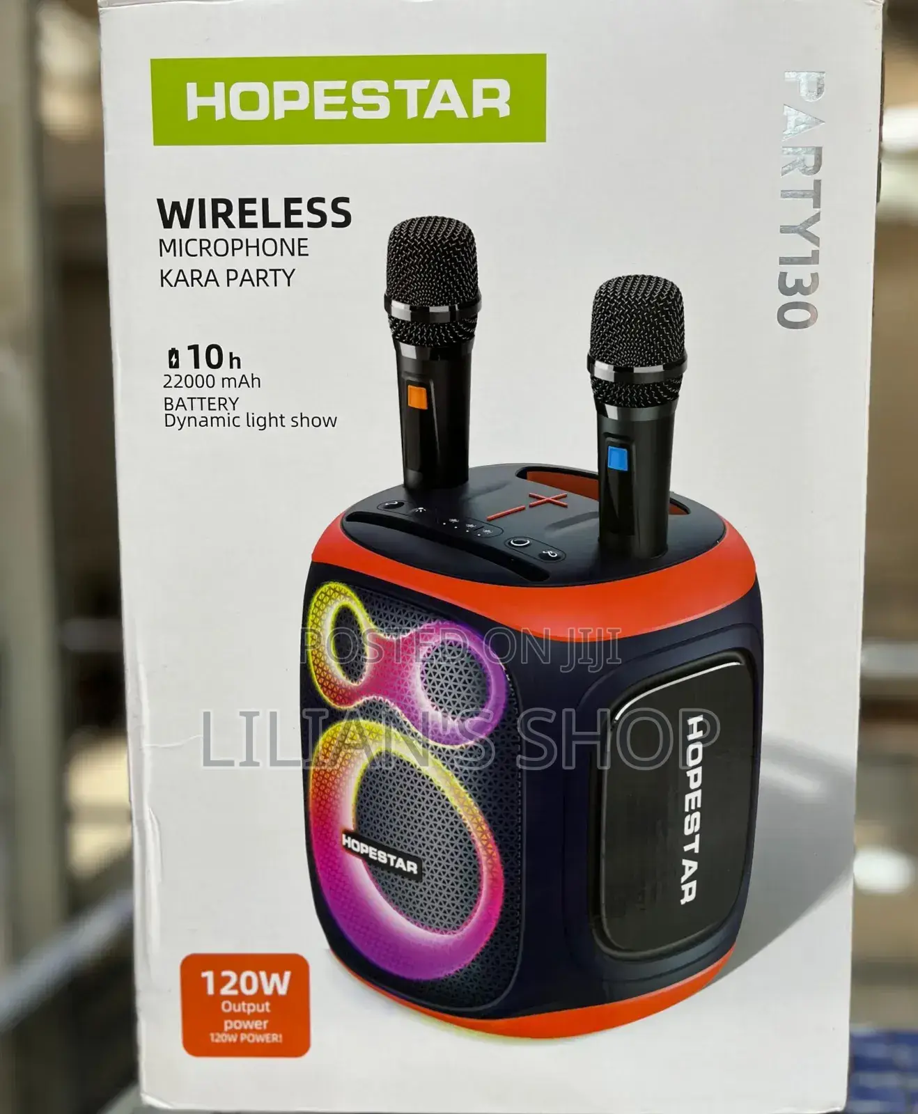 Hopestar Ultimate Heavy-Duty Bluetooth Speaker With Karaoke Microphone