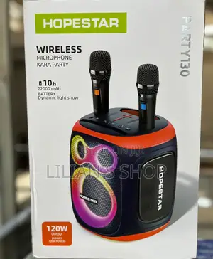 Hopestar Ultimate Heavy-Duty Bluetooth Speaker With Karaoke Microphone