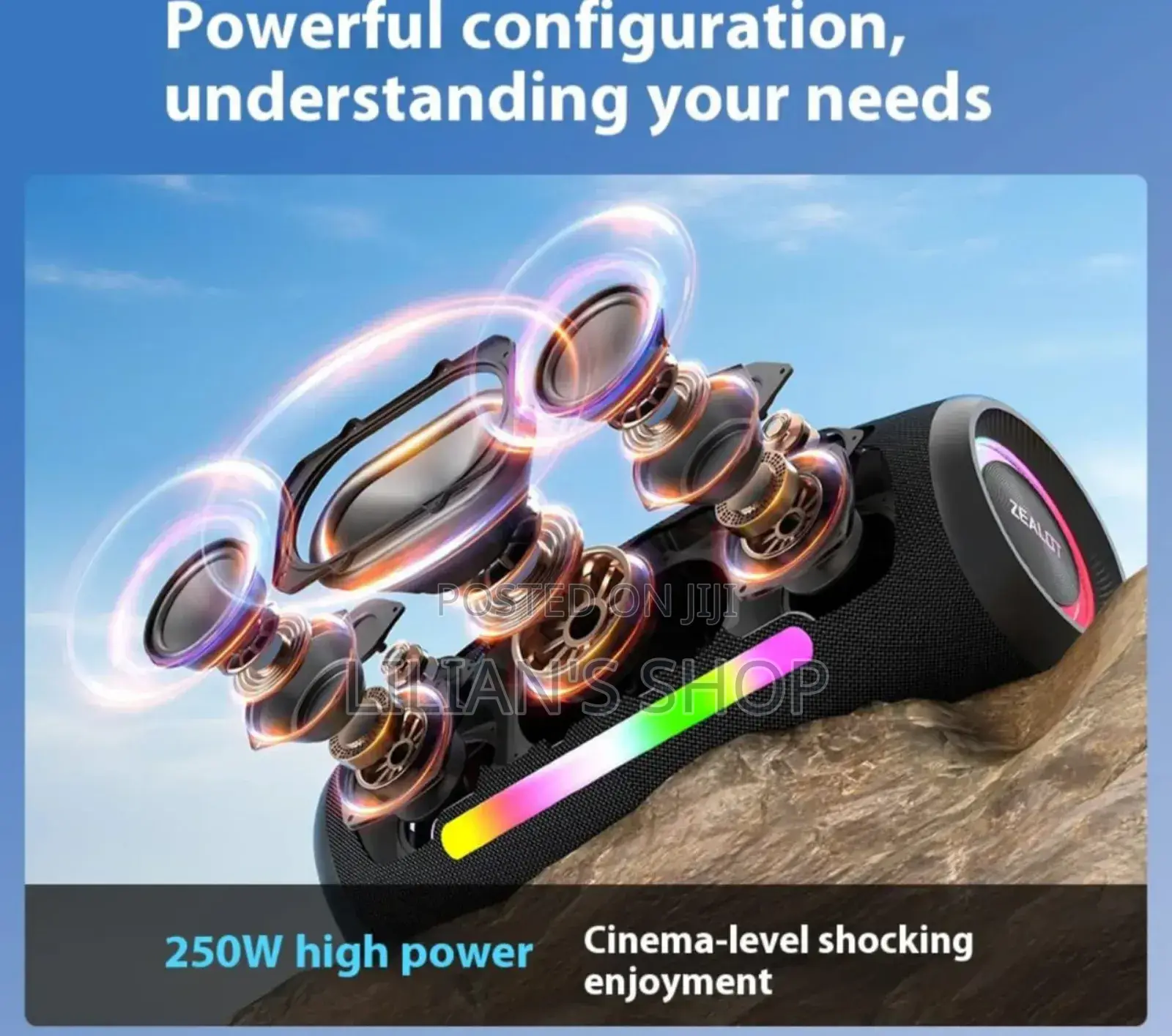 Zealot S89 Outdoor Party Base Speaker