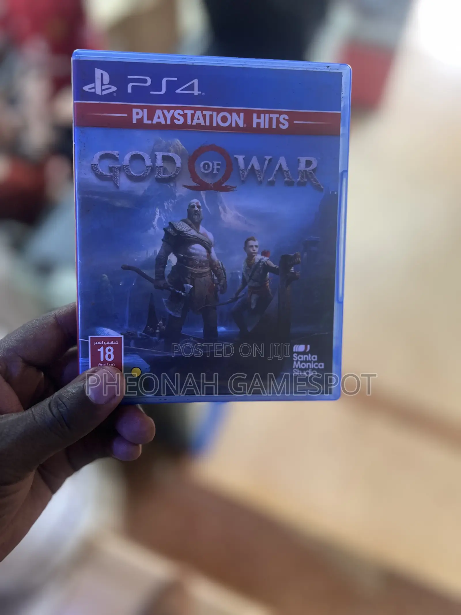God of War 2018 Game Cd for Ps4