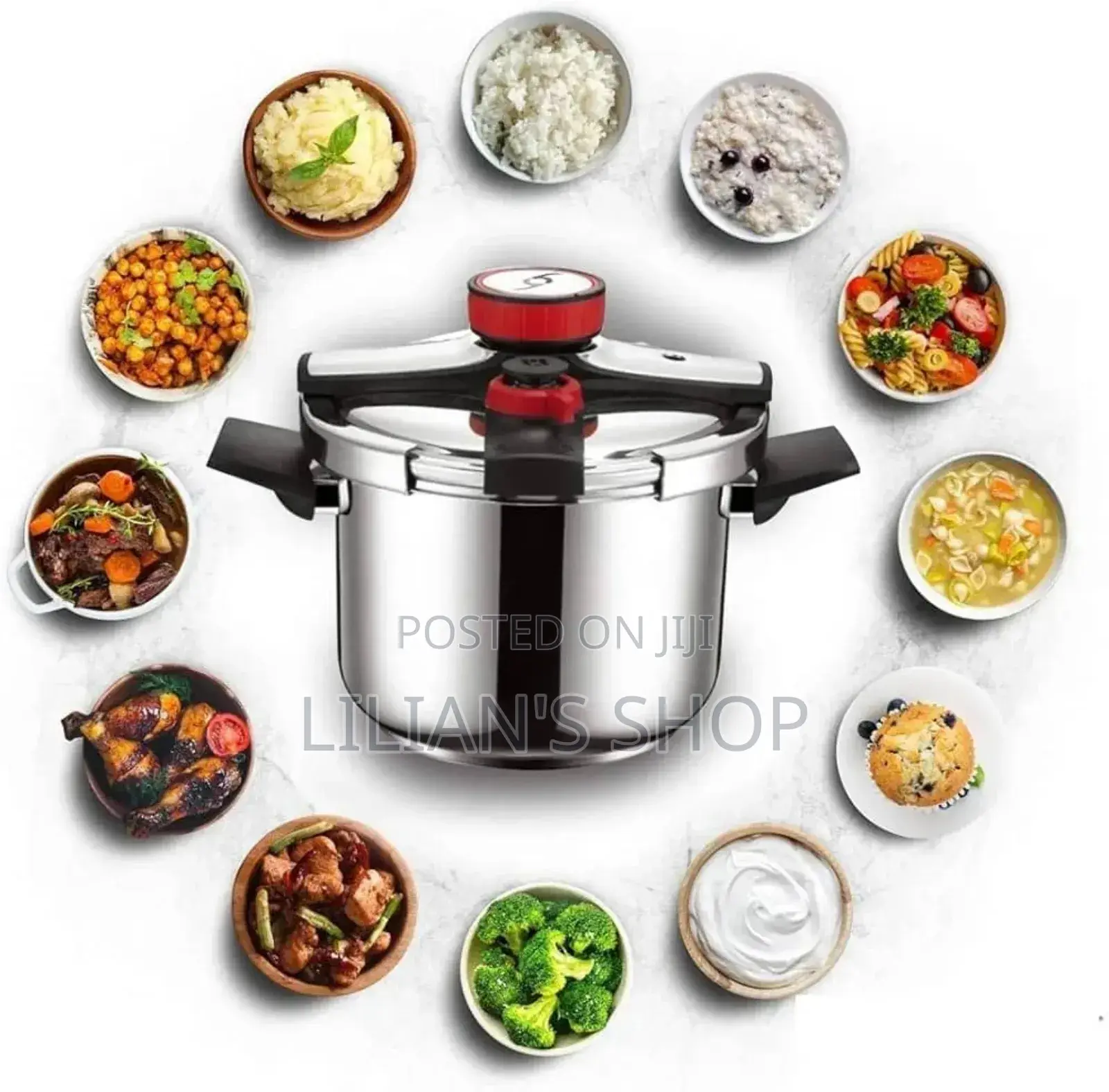 Deniphi 8l Stainless Steel Pressure Cooker