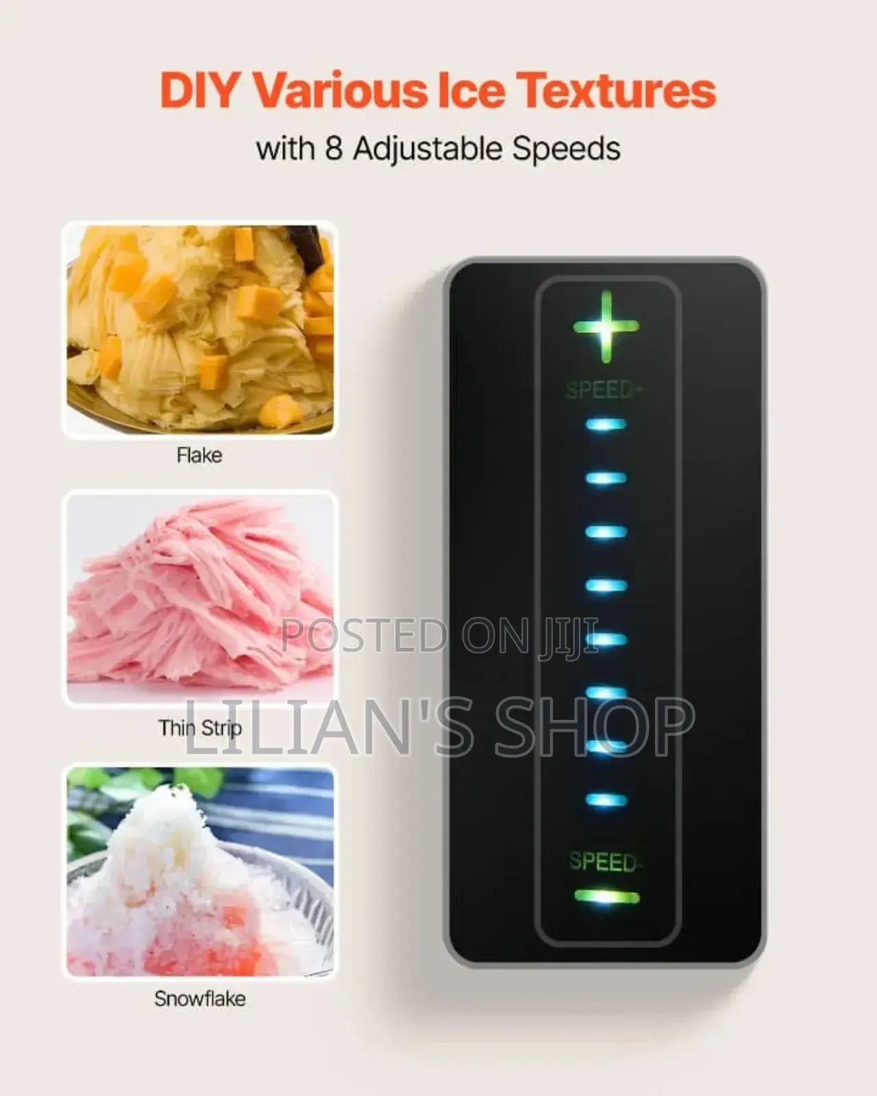 Hoffmans Snowflake Ice Machine