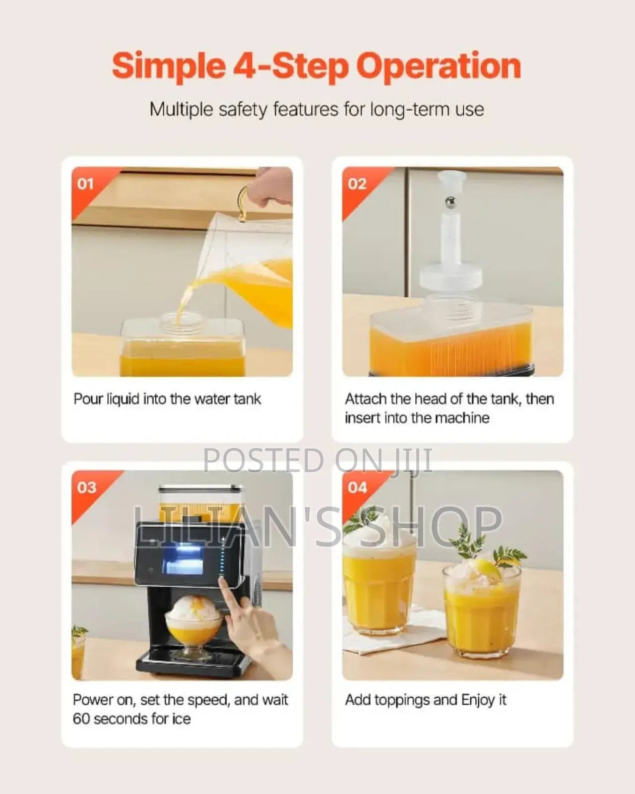 Hoffmans Snowflake Ice Machine