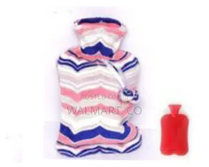 Hot Water Bottle With Faux Fur Cover 1700ml