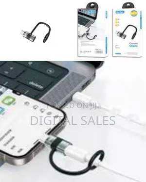 Go-Des Type-C to Lightning Convert Adapter, Charging Transmission Two