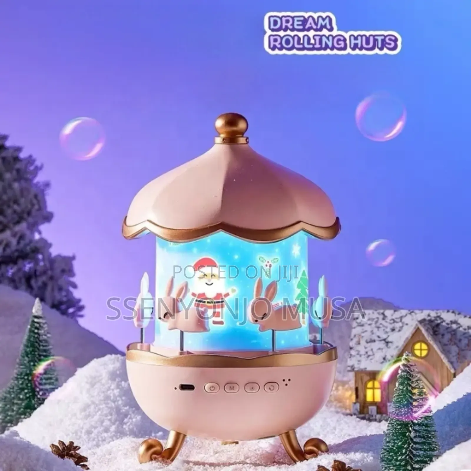 Sky Projector Night Light For Kids – 360° Rotating Lamp, Rechargeable
