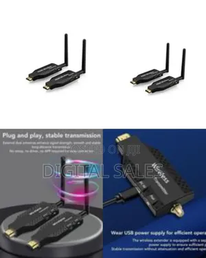 Hdmi Wireless Extender - Eliminate the Hdmi Cable and Go Wireless