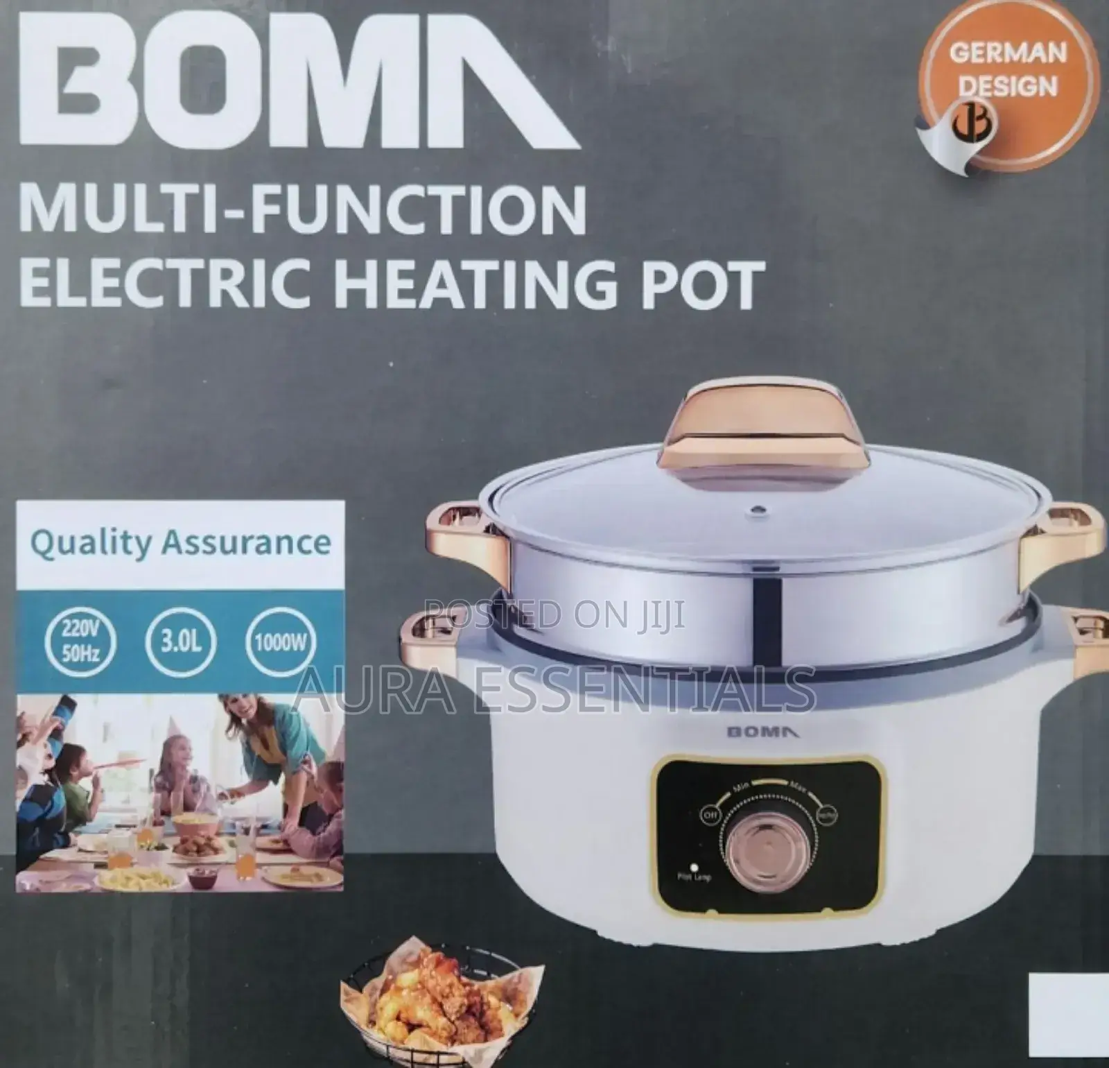 Boma Multifunctional Electric Food Steamer
