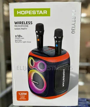 Hopestar Ultimate Heavy-Duty Bluetooth Speaker With 2 Microphones