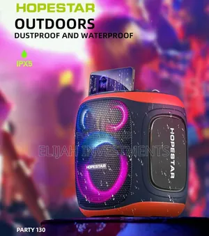 Hopestar Ultimate Heavy-Duty Bluetooth Speaker With 2 Microphones