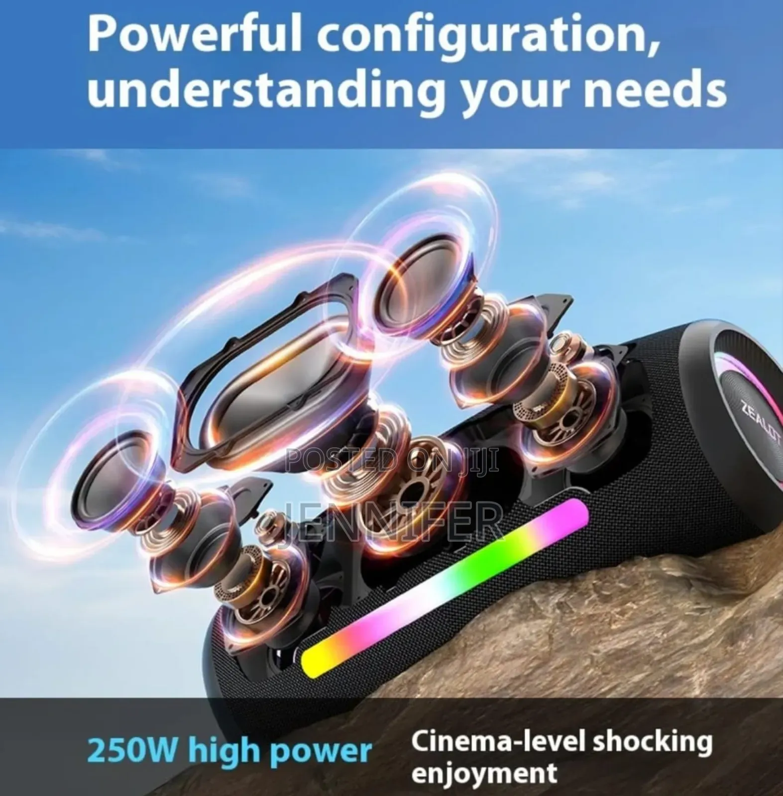 Zealot S89 Outdoor Party Base Speaker