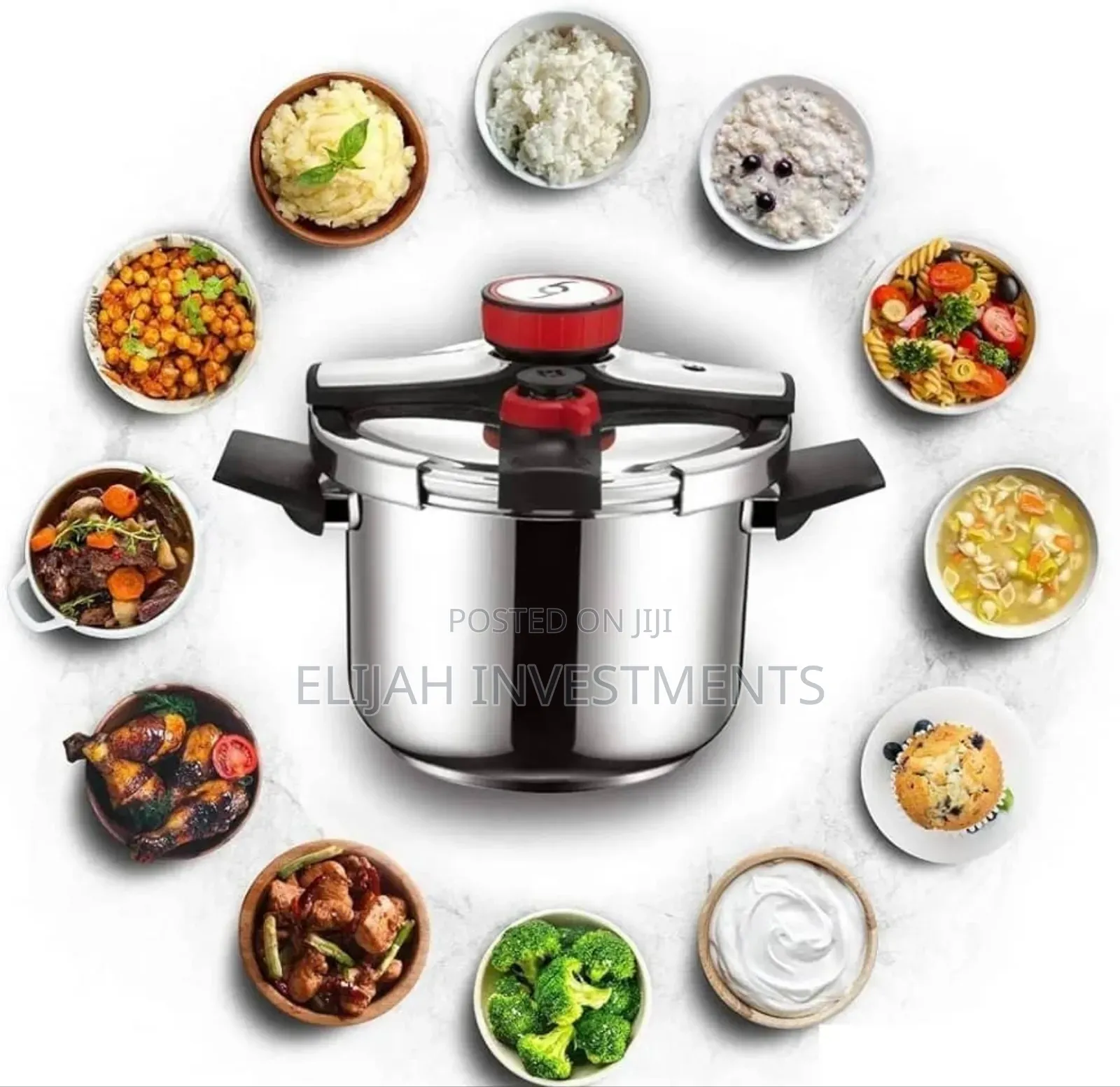 Deniphi 8l Stainless Steel Pressure Cooker