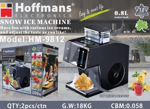 Hoffmans Snowflake Ice Machine