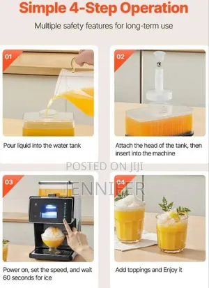 Hoffmans Snowflake Ice Machine