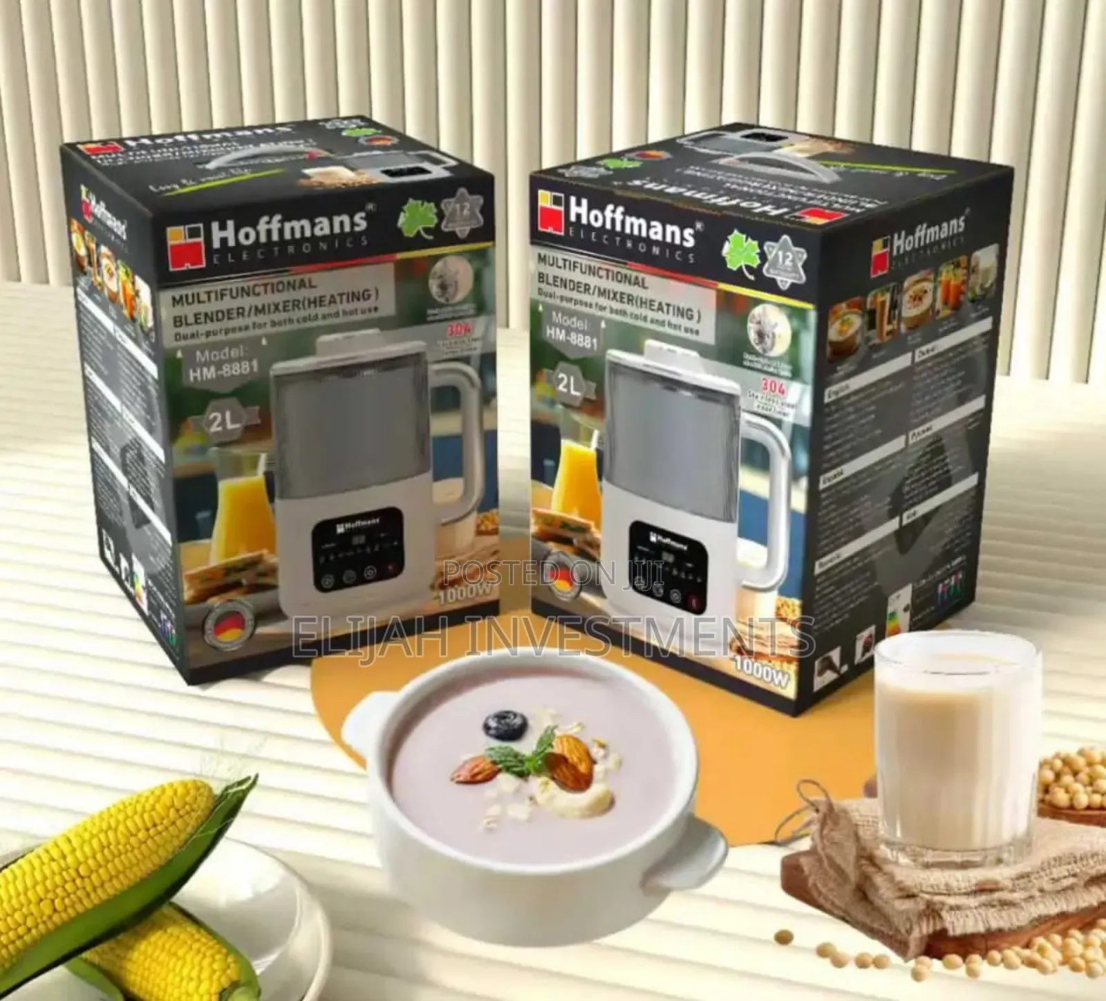 Hoffmans Hm-8881 Multifunctional Blender/Mixer (Heating)