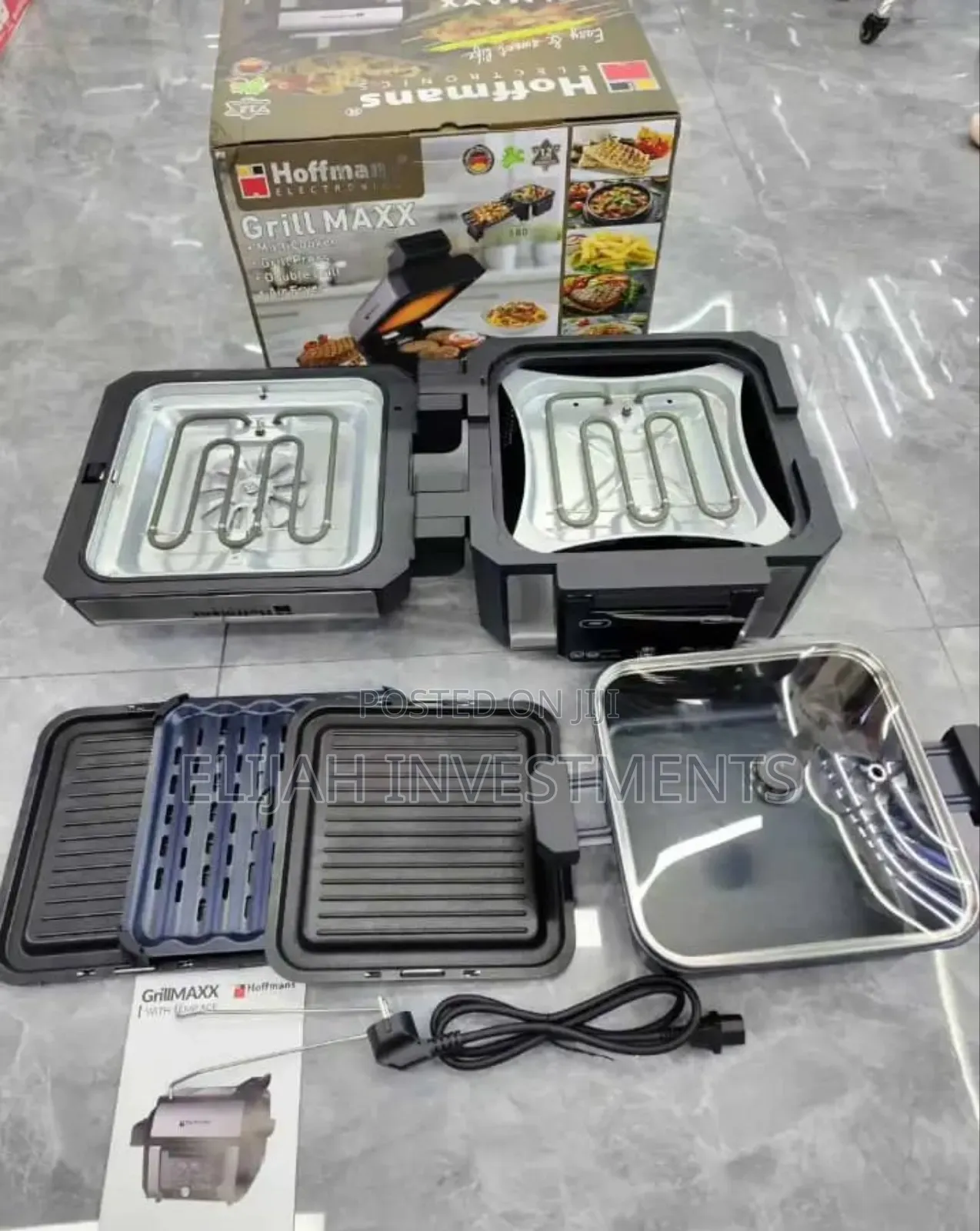 Hoffmans Grill Maxx (Model: Hm-793) Multifunctional Cooker.
