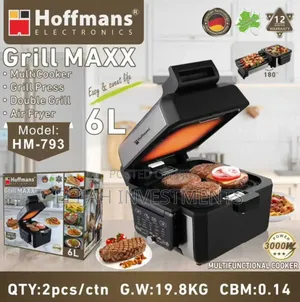 Hoffmans Grill Maxx (Model: Hm-793) Multifunctional Cooker.