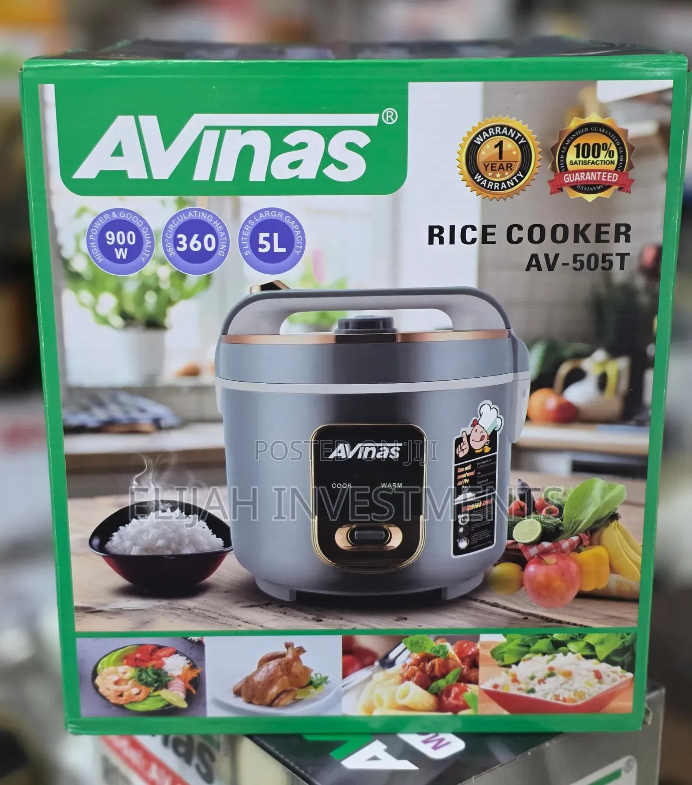Av-505t Electric Rice Cooker.