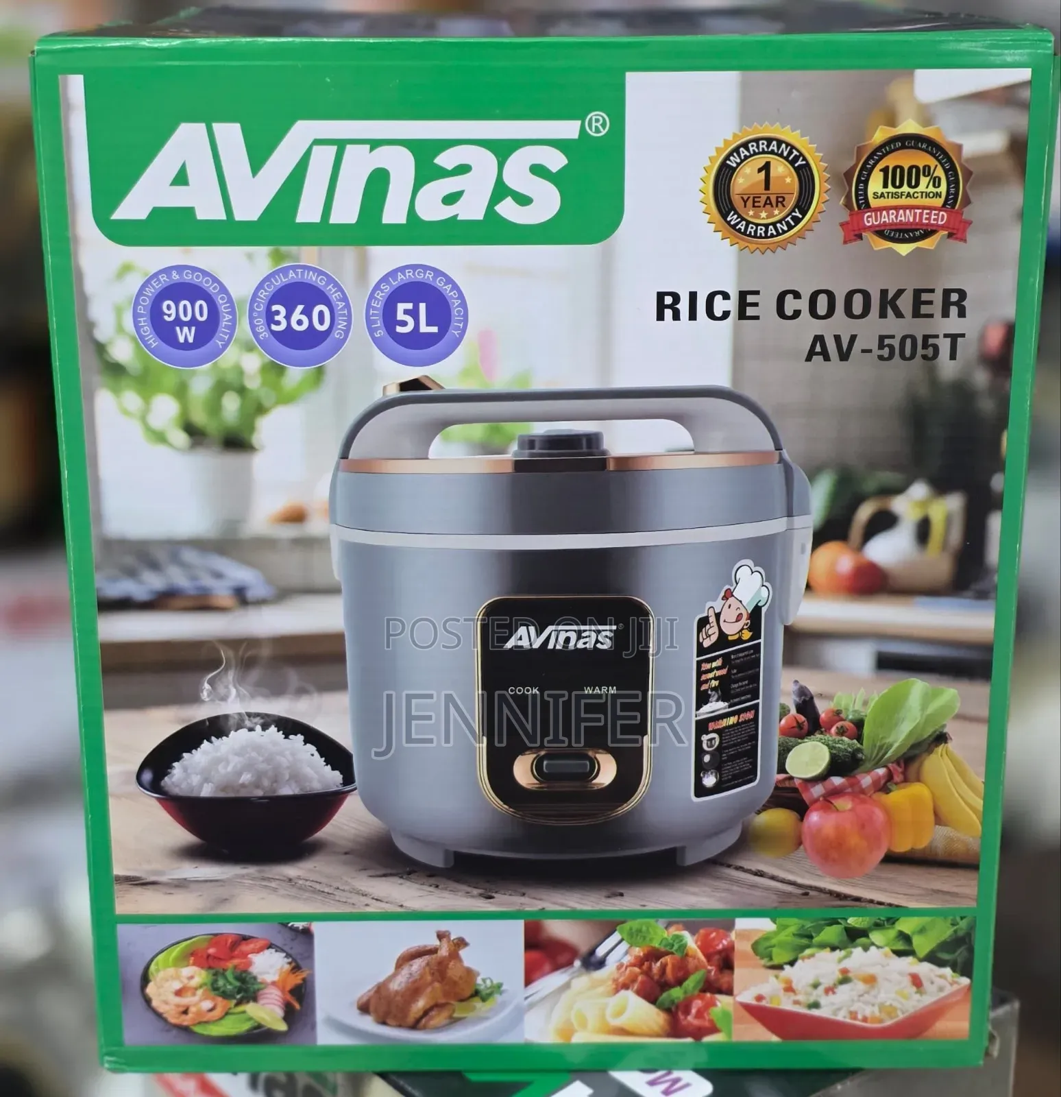 Av-505t Electric Rice Cooker.