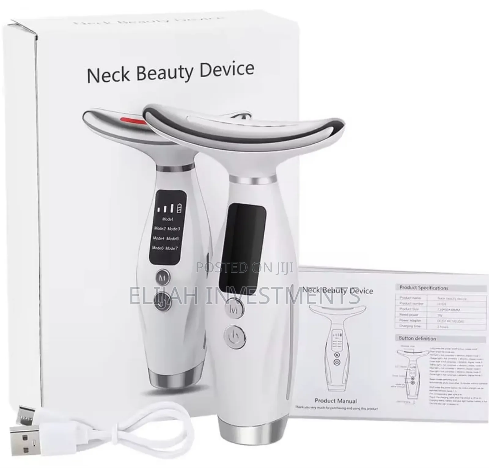 Neck and Face Lifting Skin Massager