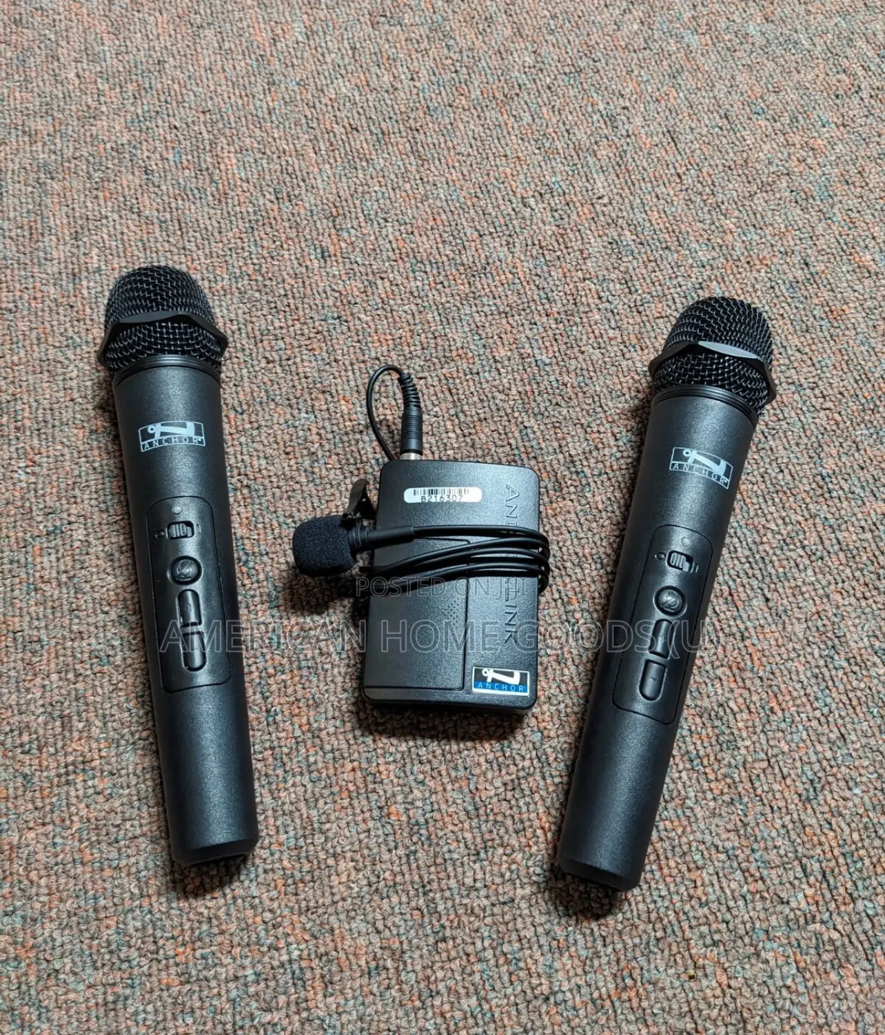 Anchor Audio Beacon2 Portable Battery Sound System W/Air Comp. /2 Mics