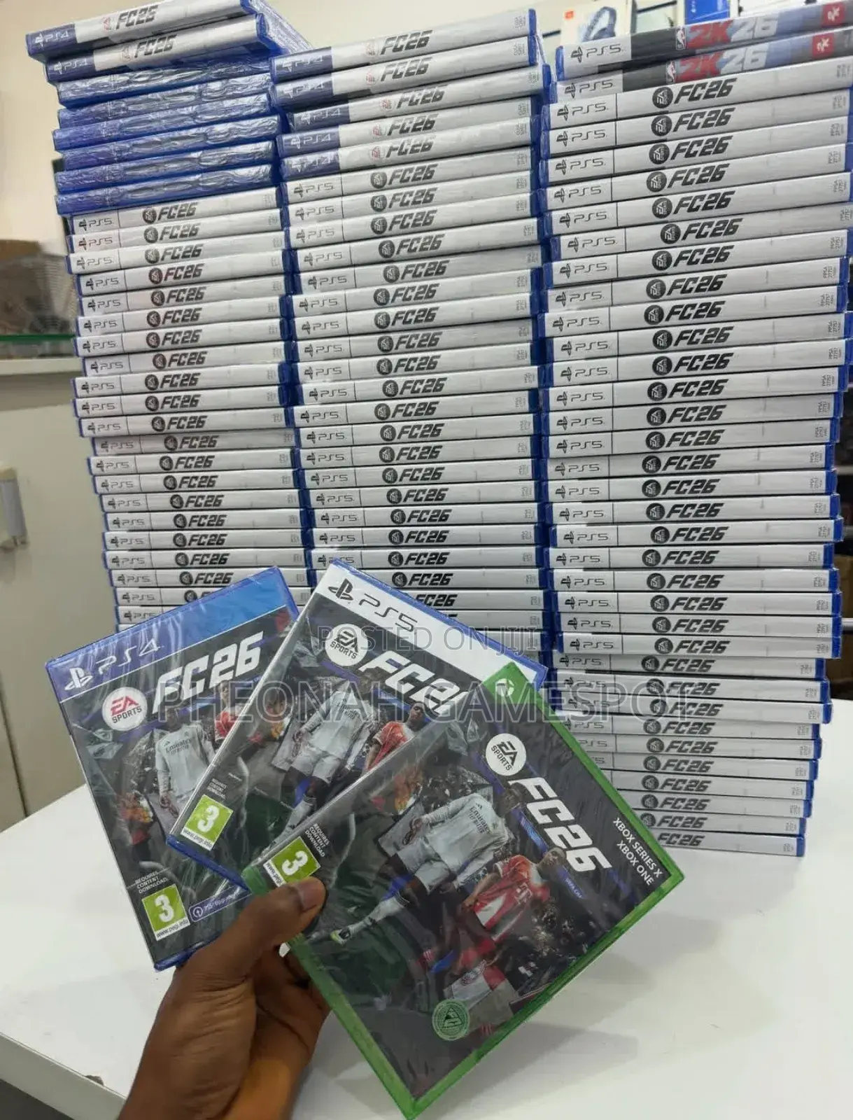Fc26. The Beautiful Game. Anywhere You Play It. Ps5, Ps4, Xbox, Switch