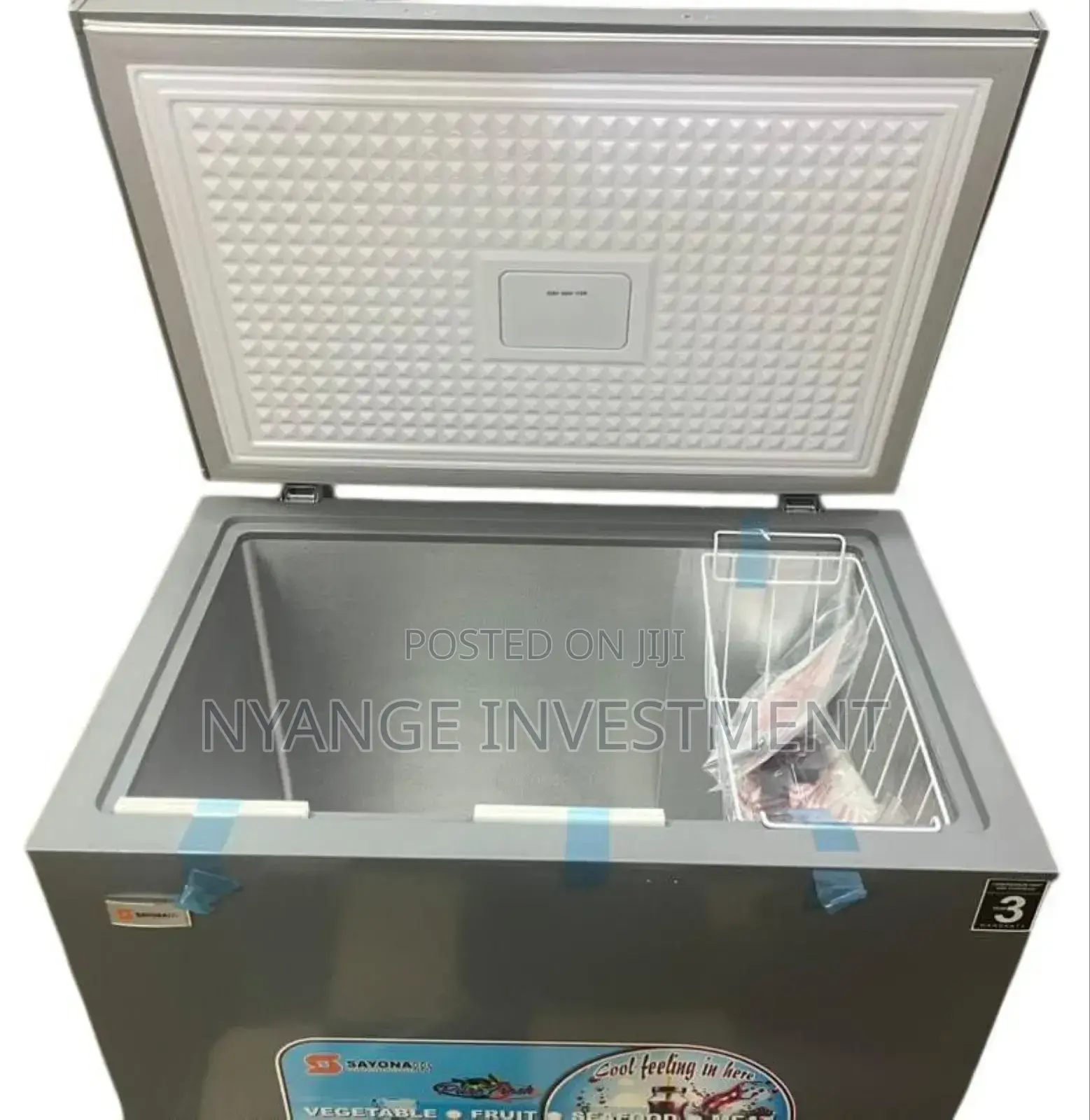 Sayona 250 Chest Freezer. Deep Freezer 250 Litres