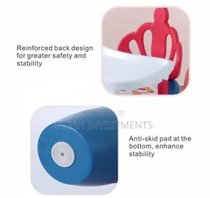 Portable, Low Baby Feeding Chair With a Detachable Tray,