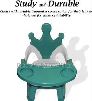 Bunny Design Kids Chair With Detachable Table Tray