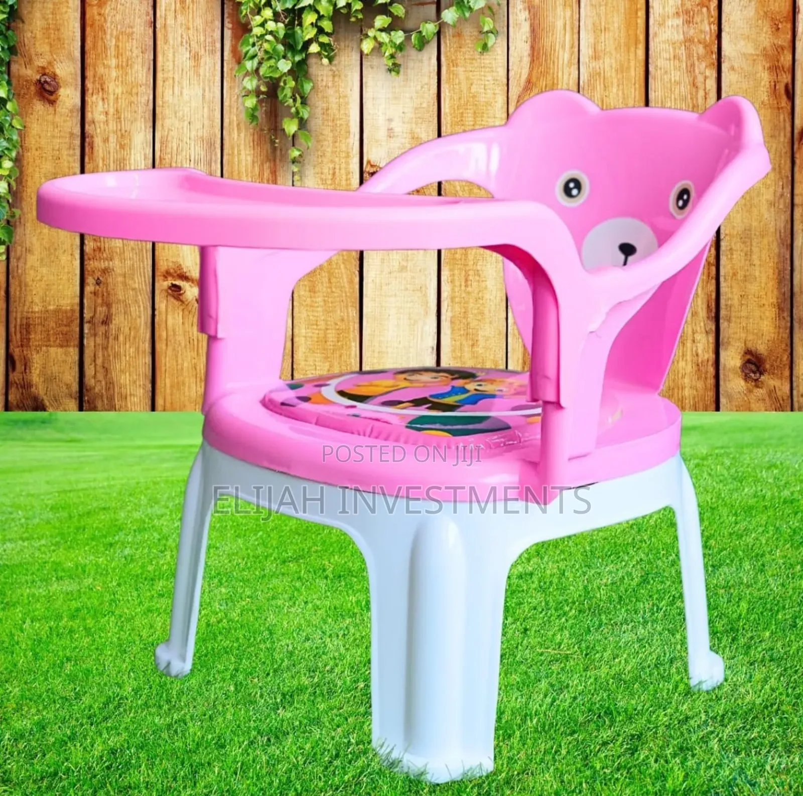 Plastic Chu-Chu Musical Chair for Baby With Tray
