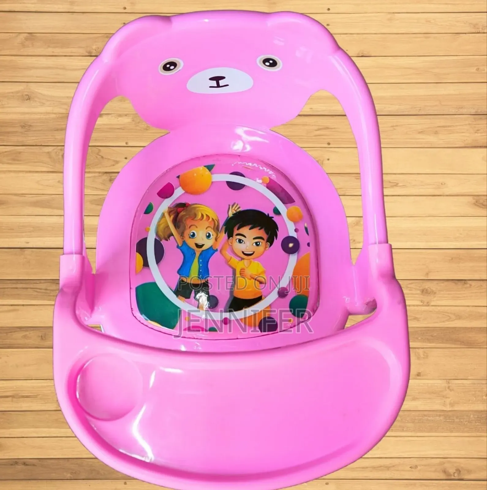 Plastic Chu-Chu Musical Chair for Baby With Tray